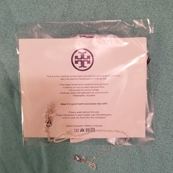 LAST ONE 💙💙💚💚Tori burch facemask - Picture 4 of 5